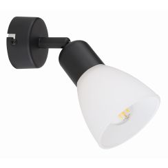 Light Prestige Malta nástenná lampa 1x40 W biela-čierna LP-877/1WBK