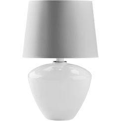 TK Lighting Fiord stolová lampa 1x15 W biela 5248