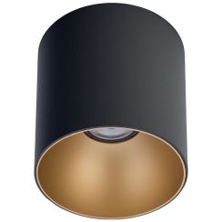 Nowodvorski Lighting Point Tone stropné svietidlo 1x10 W čierna-zlatá 8224