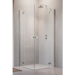 Radaway Essenza New KDD sprchovací kút časť pravá 100x100 cm obdĺžniková chromová lesklé/priehľadné sklo 1385062-01-01R