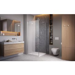 Radaway Essenza New KDJ-B sprchové dvere 100 cm skladané chróm lesklá/priehľadné sklo 1385083-01-01L