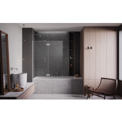 Radaway Essenza New PND II vaňová zástena 140 cm dvojdielny 110002140-01-01L