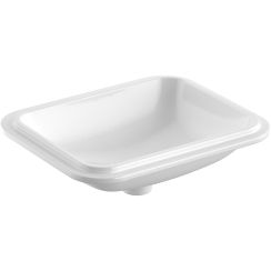 Geberit Variform umývadlo 45x35 cm obdĺžnik podpultové umývadlo biela 500.762.00.2