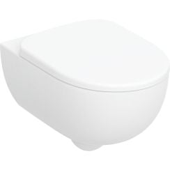 Geberit Selnova Premium súprava misa so sedadlom závesné bez oplachovacieho kruhu biela lesklá 501.991.00.1