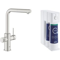 Set štartovacia súprava Grohe Blue 40878000, batéria pre vodný filter Grohe Blue 30601DC0