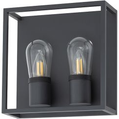Nowodvorski Lighting Margot vonkajšie nástenné svietidlo 2x10 W grafitová 10503