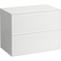 Laufen The New Classic skrinka s pracovnou doskou 77.7x45.7x60 cm závesné pod umývadlo biela H4060160856311