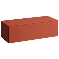 Laufen Il Bagno Alessi skrinka s pracovnou doskou 120x50x37 cm závesná kúpeľňová skrinka pod umývadlo H4303000972691