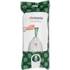 Brabantia PerfectFit vrecia na odpadky 36 l biela 138508