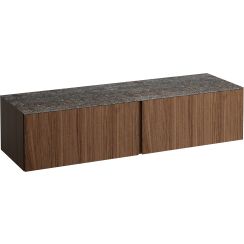 Laufen Il Bagno Alessi skrinka s pracovnou doskou 160x50x37 cm závesná kúpeľňová skrinka pod umývadlo H4323300976301