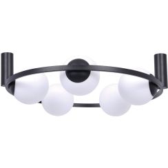 Zuma Line Orbit stropné svietidlo 5x40 W čierna 5009