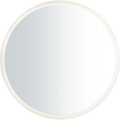 Nordlux Dovina zrkadlo 60x60 cm okrúhly s osvetlením biela 2310251000