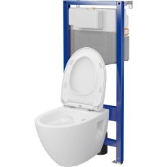Cersanit Moduo wc súprava rám + misa + sedadlo S701-814
