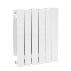KFA Armatura ADR ohrievač do miestnosti 67.2x48.3 cm podłączenie bočné hliníková 764-060-44