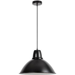 Rabalux Wilbour závesné svietidlo 1x60 W čierna 72013