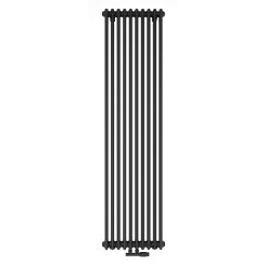 Luxrad Columnus 3 dekoratívny radiátor 180x47 cm podłączenie dolné čierna COL31800470S040ZDC