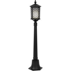 Kaja Chicago vonkajšia stojaca lampa 1x60 W čierna K-8217