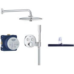 Set sprchová súprava Grohe Precision Smartcontrol 34878000, stierka na vodu Grohe 4067393055617