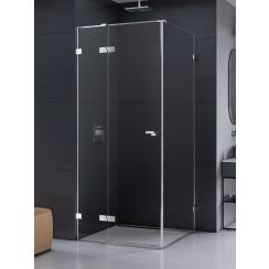 New Trendy Eventa sprchovací kút 120x70 cm štvorcová chromová lesklé/priehľadné sklo EXK-4492