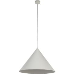 TK Lighting Cono závesné svietidlo 1x15 W béžová 10061