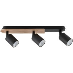 TK Lighting Cover stropné svietidlo 3x10 W čierna 4675