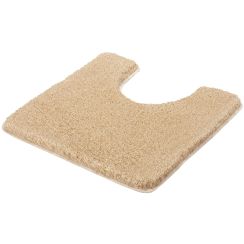 Kleine Wolke Relax koberček do kúpeľne 55x55 cm pod záchodom béžová 5405220129