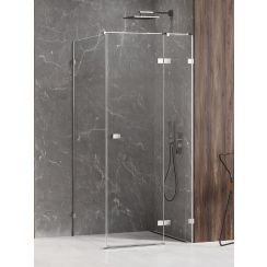 New Trendy Avexa sprchovací kút 120x70 cm štvorcová chromová lesklé/priehľadné sklo EXK-1504