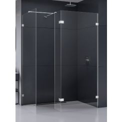 New Trendy Eventa stena sprchového kúta walk -in 140 cm chróm lesklý/sklo priehľadné EXK-4648