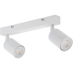 TK Lighting Top stropné svietidlo 2x10 W biela 6198