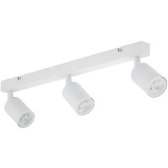 TK Lighting Top stropné svietidlo 3x10 W biela 6873