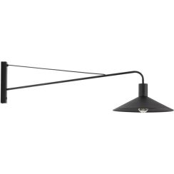 TK Lighting Jump nástenná lampa 1x15 W čierna 6638