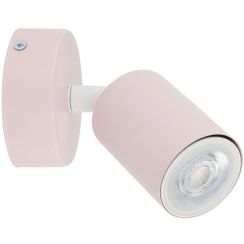 TK Lighting Livia nástenná lampa 1x10 W ružová 10219