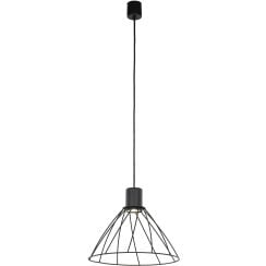 TK Lighting Modesto závesné svietidlo 1x10 W čierna 10160