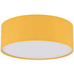 TK Lighting Nicola plafon 4x15 W biały-żółty 10154
