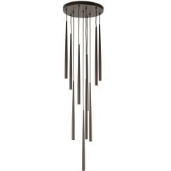 TK Lighting Piano závesné svietidlo x8 W hnedá 10110