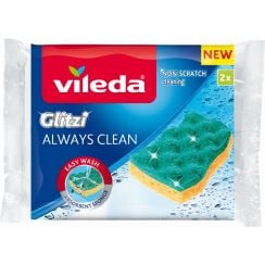 Vileda Glitzi Always Clean špongia na umývanie riadu 168527