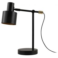 GTV Selvia II stolová lampa 1x25 W čierna LB-SELVII-11-DEC