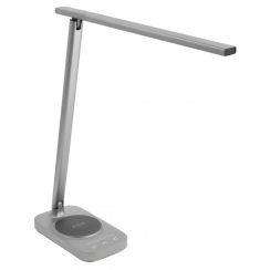 GTV Bressi stolová lampa 1x8 W sivá LB-BRE8W-15-DEC