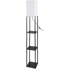 Rabalux Bronn stojaca lampa 1x40 W biela-čierna 74191