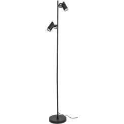 Rabalux Maximilian stojaca lampa 2x25 W čierna 73046