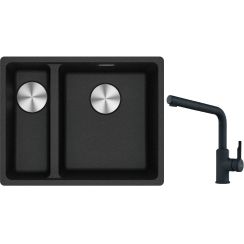 Súprava granitový drez Franke Maris 125.0687.269, kuchynská batéria Franke Urban 115.0627.523