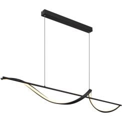 Globo Lighting Violino závesné svietidlo 1x24 W čierna 67207-24