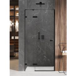 New Trendy Avexa Black sprchové dvere 90 cm výklopné čierna matná/priehľadné sklo EXK-1548