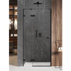 New Trendy Avexa Black sprchové dvere 120 cm výklopné čierna matná/priehľadné sklo EXK-1554