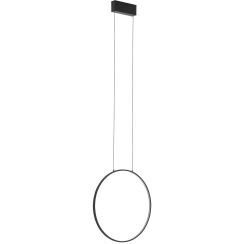 Nowodvorski Lighting Circolo závesné svietidlo 1x18 W čierna 10860