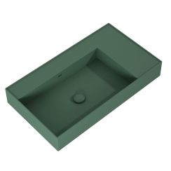 Elita Level umývadlo 80.5x45.5 cm obdĺžnik klasické umývadlo zelená RE041461177010
