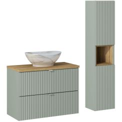 Súprava skrinka Comad Line Reed Green LINE REED GREEN D 82-80-2S, skrinka Comad Line Reed Green LINE REED GREEN D 80-03-2D, UN-PATI-MW3, NOVA OAK A 83-27-Q(W83-04A), NOVA OAK A 89-80