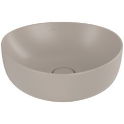 Villeroy & Boch Antao umývadlo 40x39.5 cm pultové umývadlo hnedá/béžová 4A7240AM