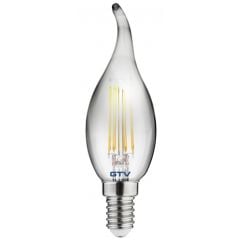 GTV led žiarovka 1x4 W 4000 K E14 LD-C35FP4-30L