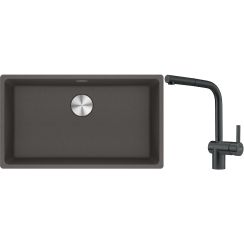 Súprava granitový drez Franke Maris 125.0716.377, kuchynská batéria Franke Atlas 115.0550.427